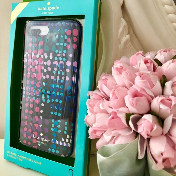 🎀 Kate Spade “Dotty Plaid” IPHONE Protective Case - Picture 2 of 8